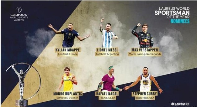 梅西获得劳伦斯体育奖（继续创造纪录！梅西第七次获得劳伦斯奖最佳男运动员提名）-趣拿体育