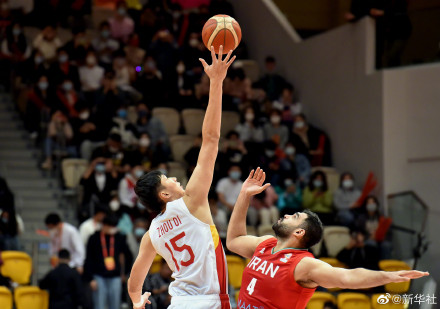 中国男篮86比74战胜伊朗