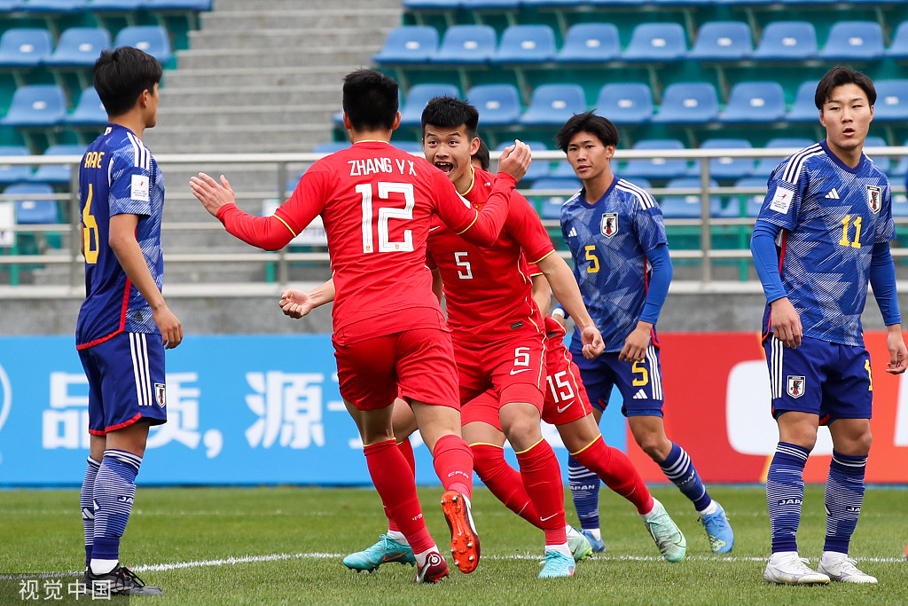 U20国足1-2日本：全队尽了最大努力，实力差距太明显