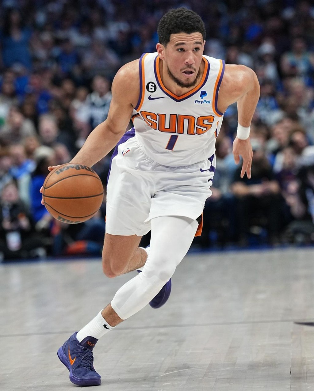 今天nba哪些球队对决（NBA 上脚合集！布克、东契奇激情对喷！他俩到底骂了啥？）