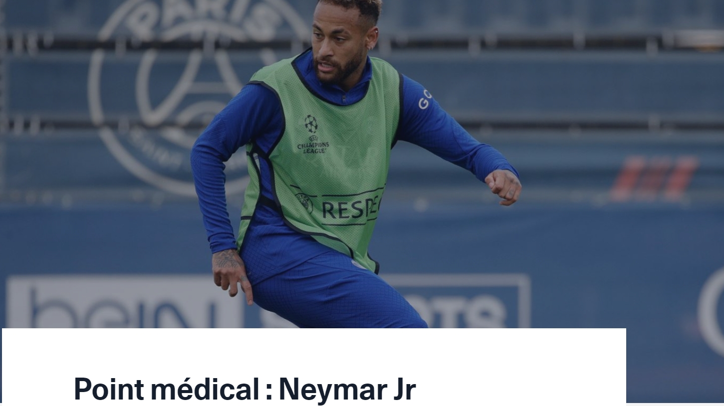 内马尔现在在欧冠哪个球队（巴黎官方：内马尔将进行韧带修复手术，缺席3到4个月）