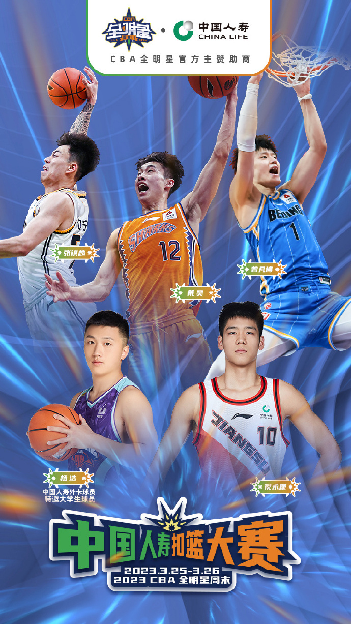 cba球员名单图片（CBA官网公布全明星周末完整名单：易建联郭艾伦领衔南北区 ？？？）