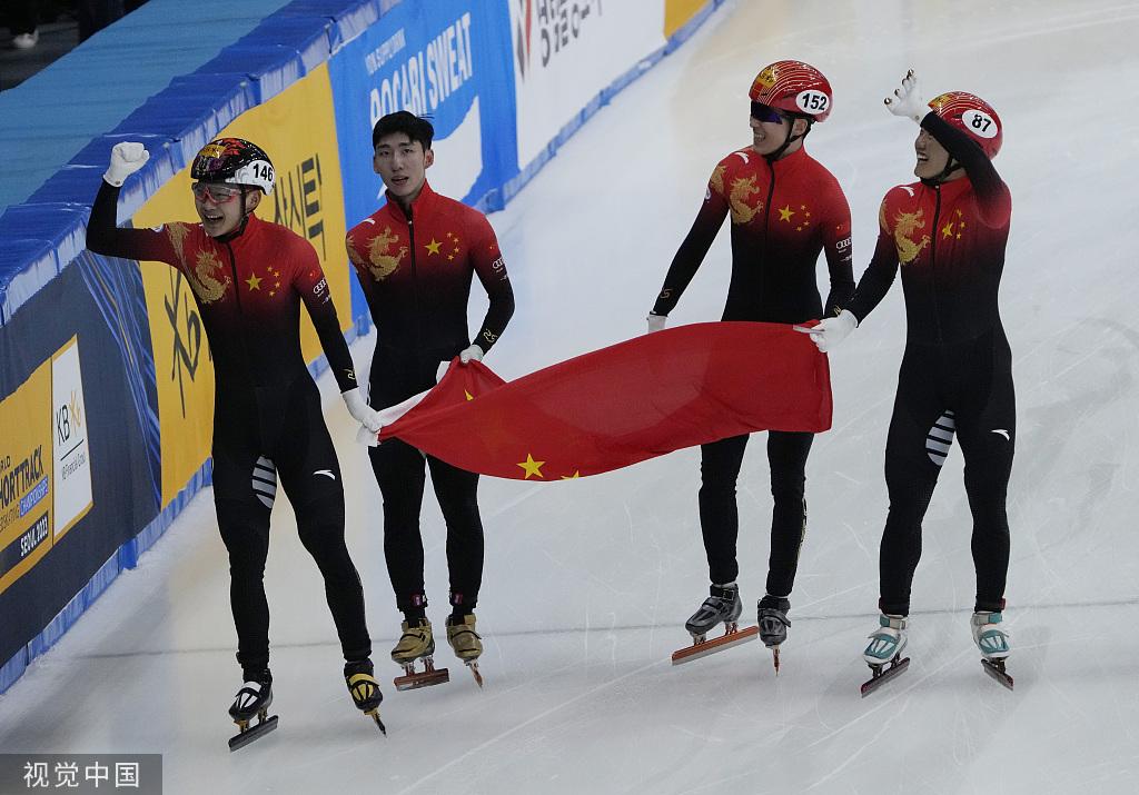 收获1金1银列奖牌榜第4，短道速滑世锦赛中国紧追强队