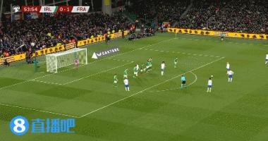 欧预赛-帕瓦尔世界波制胜迈尼昂神扑 法国1-0爱尔兰两连胜