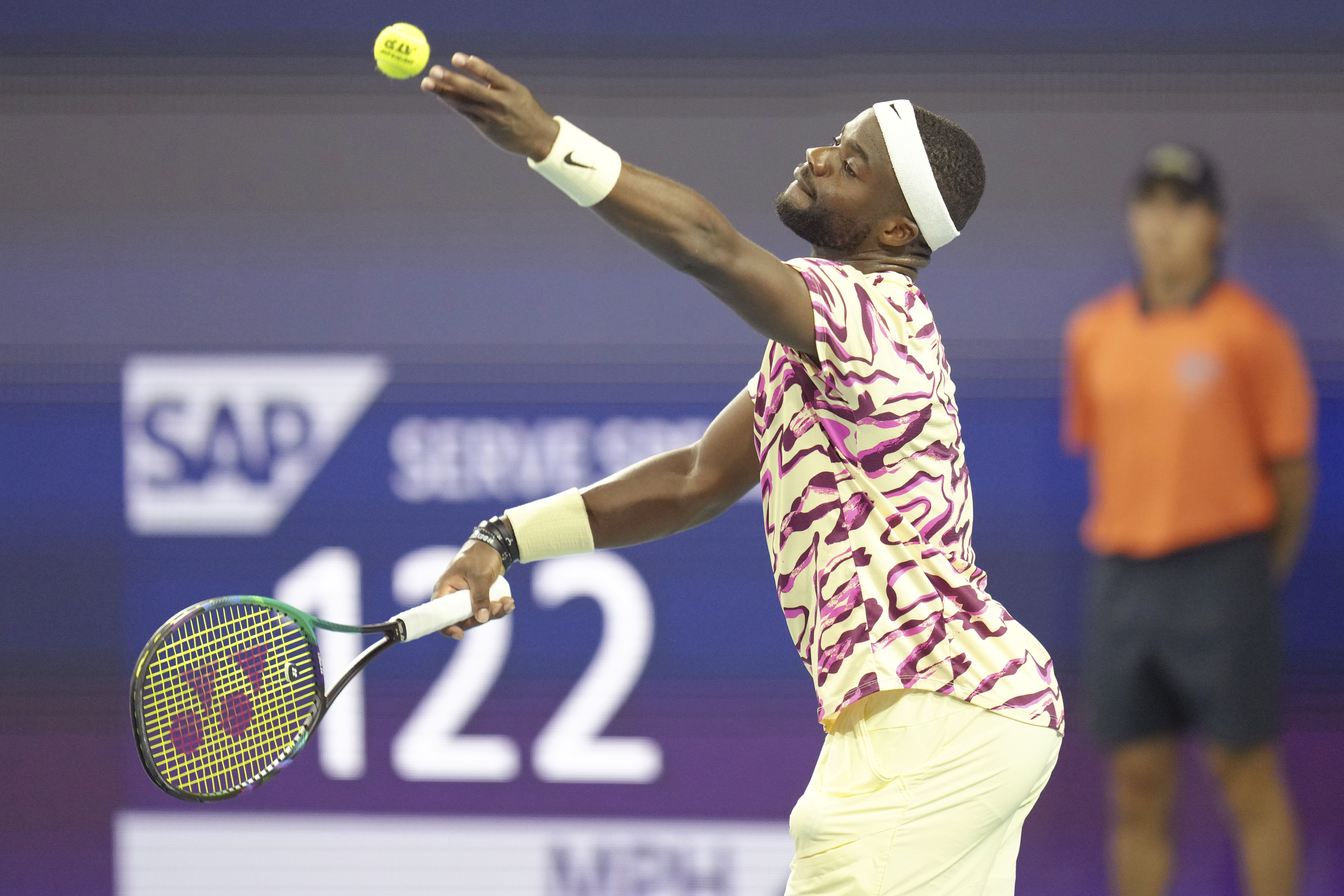 （外代二线）网球——迈阿密公开赛：索内戈晋级