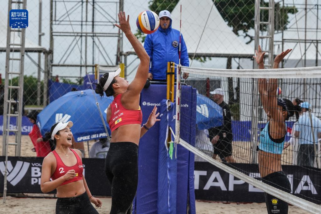 [2019女排世界杯中国vs巴西] 世界沙滩排球巡回赛伊塔佩马站:林美媚