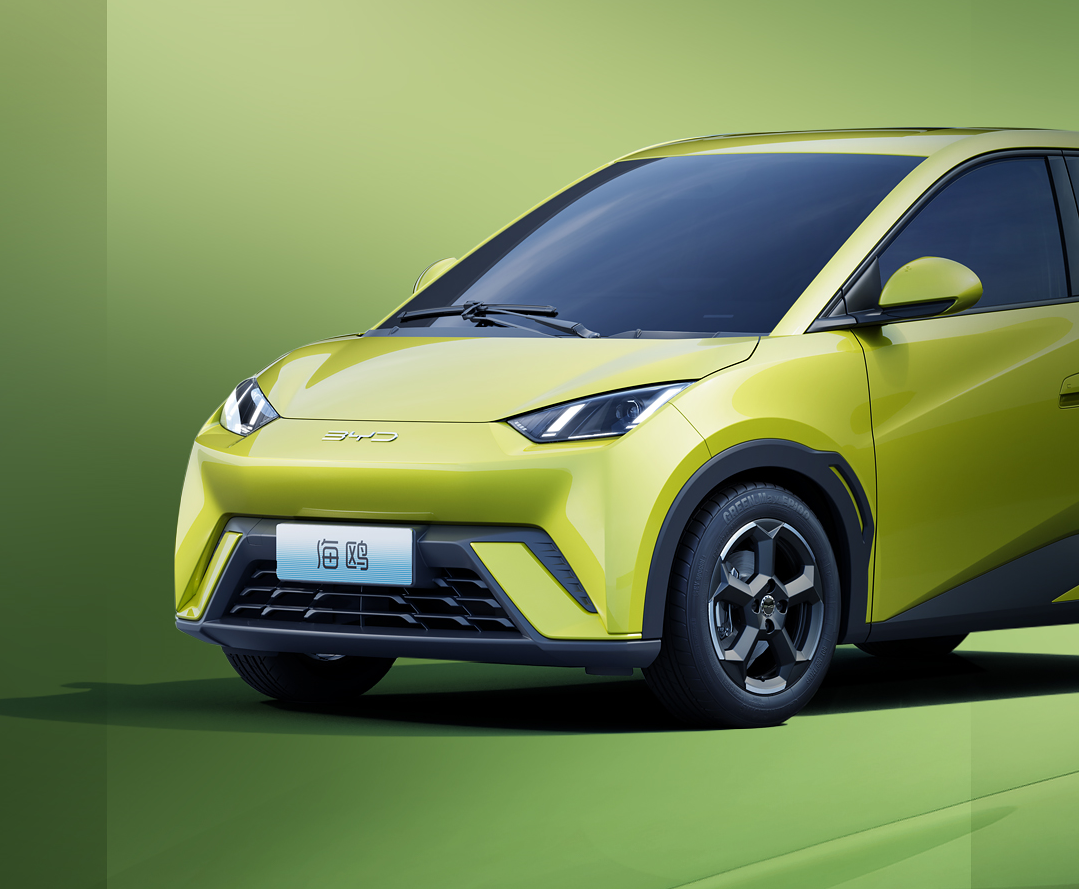 比亚迪紧凑型电动掀背车汽车"海鸥"(比亚迪供图)