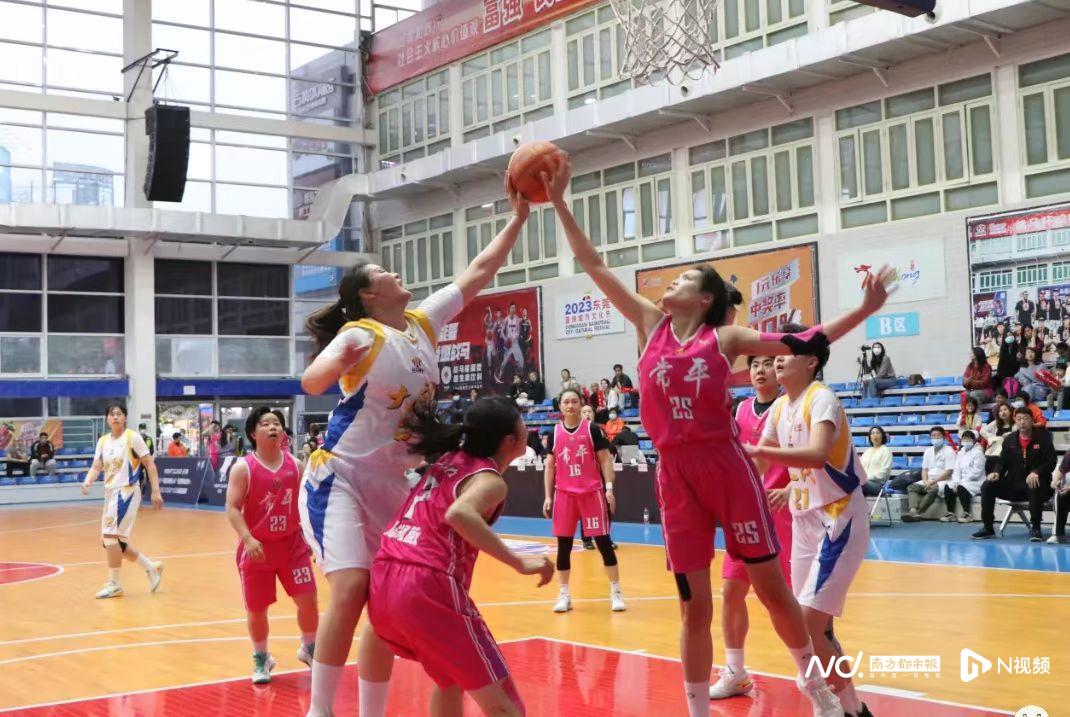 东莞市篮球联赛“十冠王”诞生，大朗男女篮勇夺“双冠”！