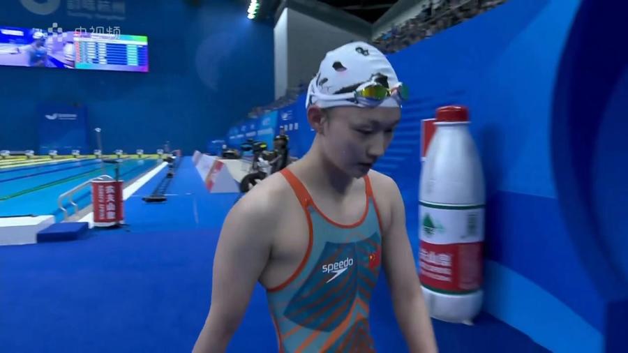 第三金！李冰洁400米自由泳平亚洲纪录夺冠