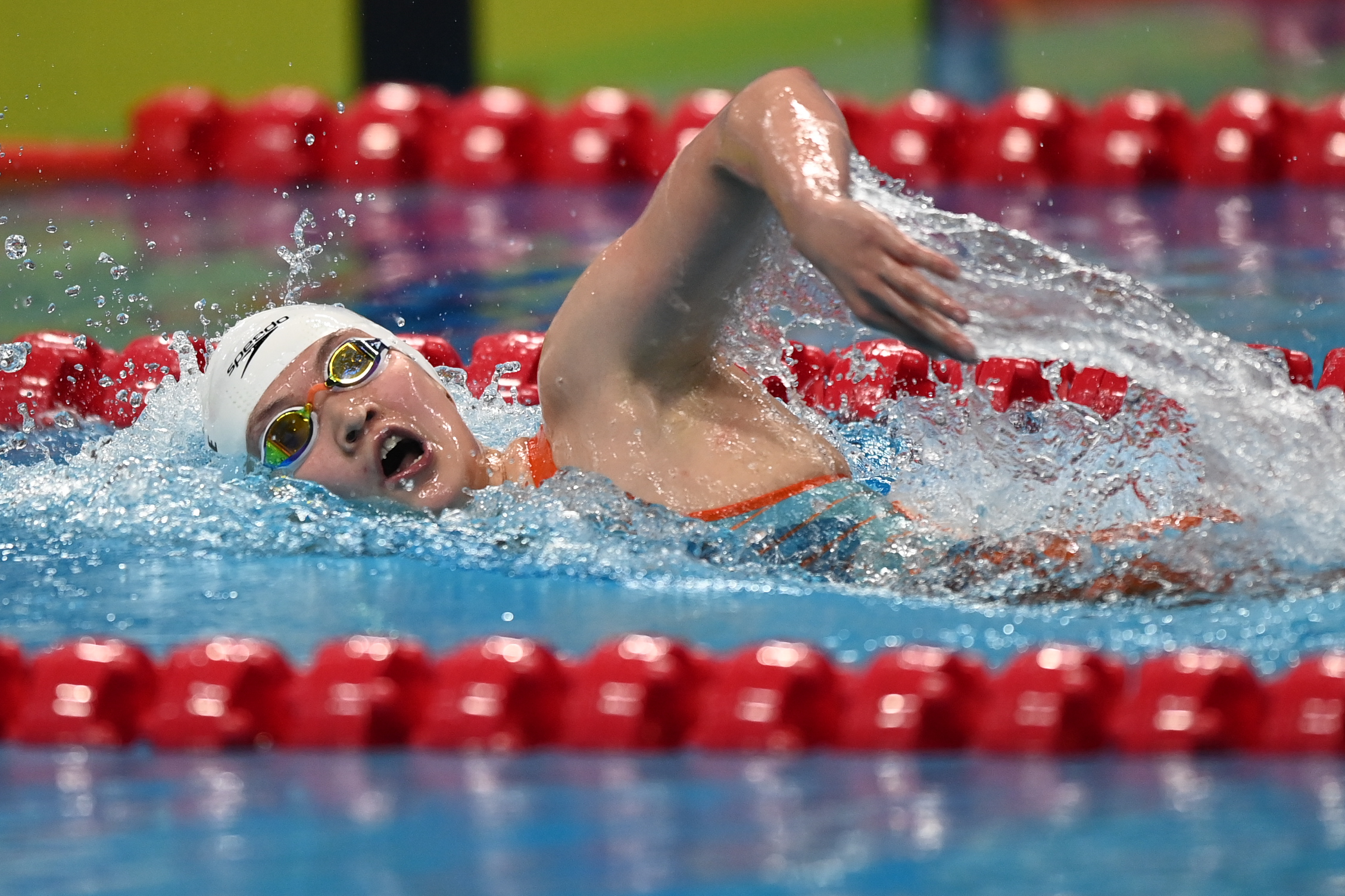（体育）游泳——全国冠军赛：李冰洁平女子400米自由泳亚洲纪录