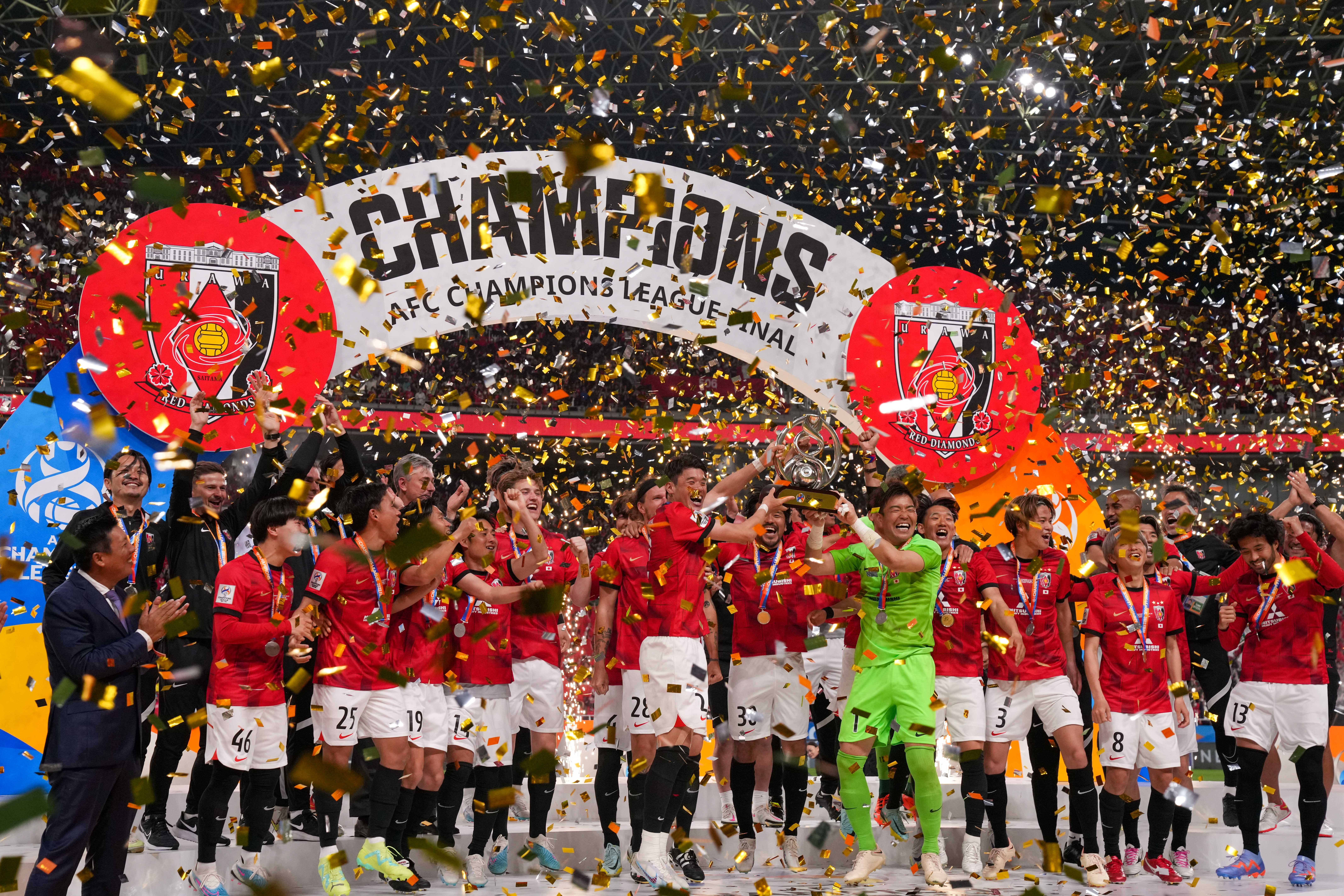 （体育）足球——亚冠：浦和红钻队夺冠