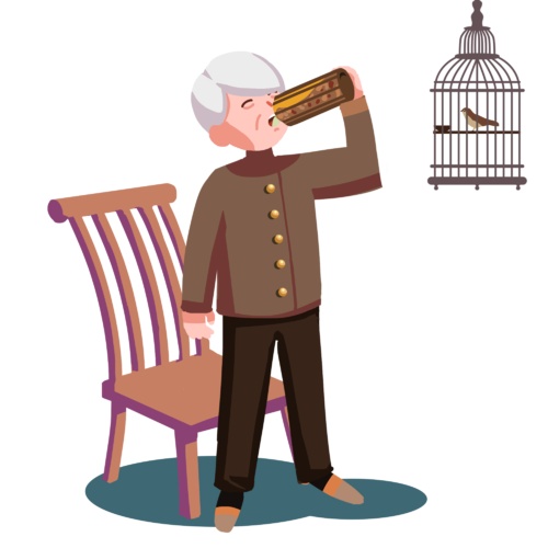 边吃饭边喝水?老年人"喝水"有讲究