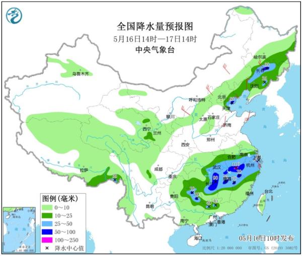 局部大到暴雨！今天半夜到18日上午，上海将经历一次明显降雨和大风过程