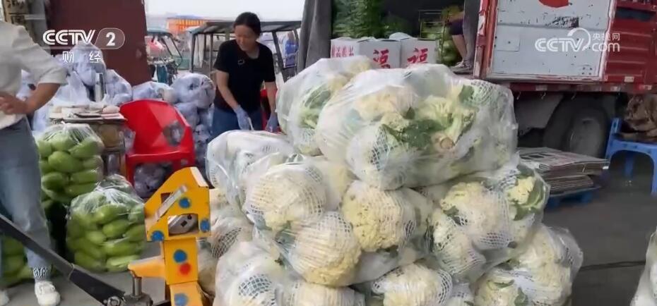 应季蔬菜大量上市 价格出现季节性回落