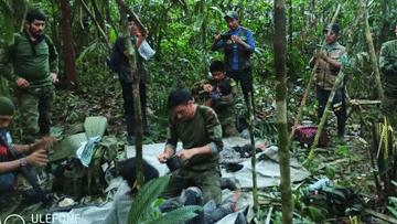 坠机后丛林生存40天 哥伦比亚4名儿童终获救