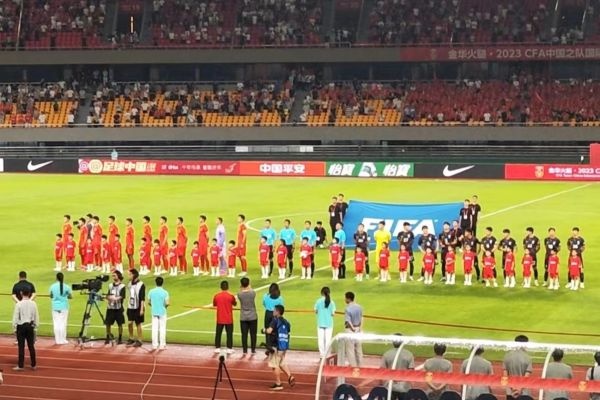 终于赢了！中国男足1:0击败韩国U24国家队