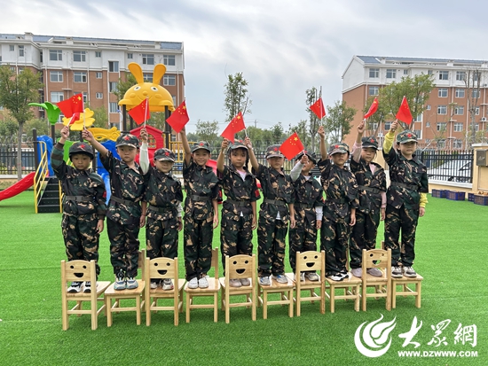 高青芦湖学区馨苑幼儿园:以情景剧演绎历史,培养幼儿爱国情怀