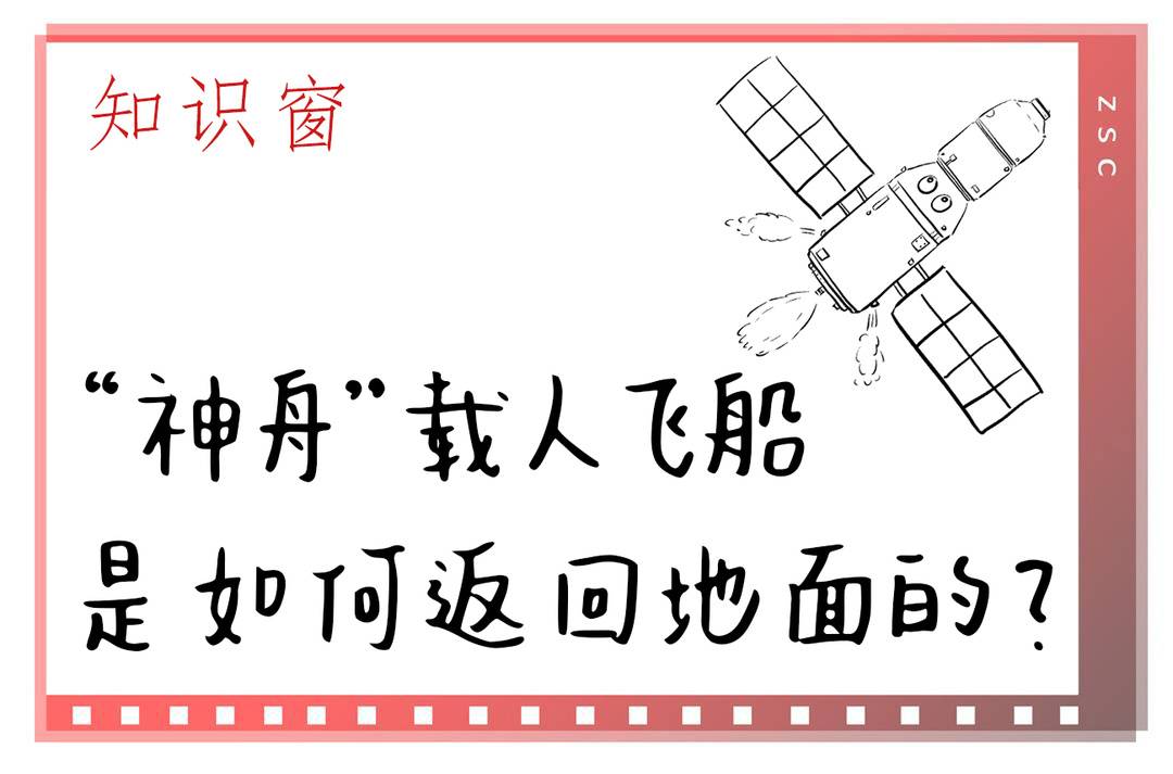 “神舟”载人飞船是如何返回地面的？｜知识窗