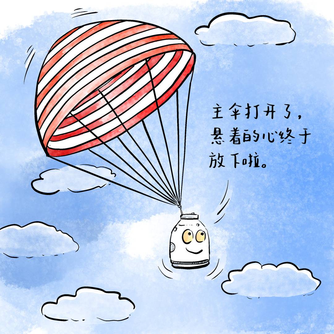 “神舟”载人飞船是如何返回地面的？｜知识窗