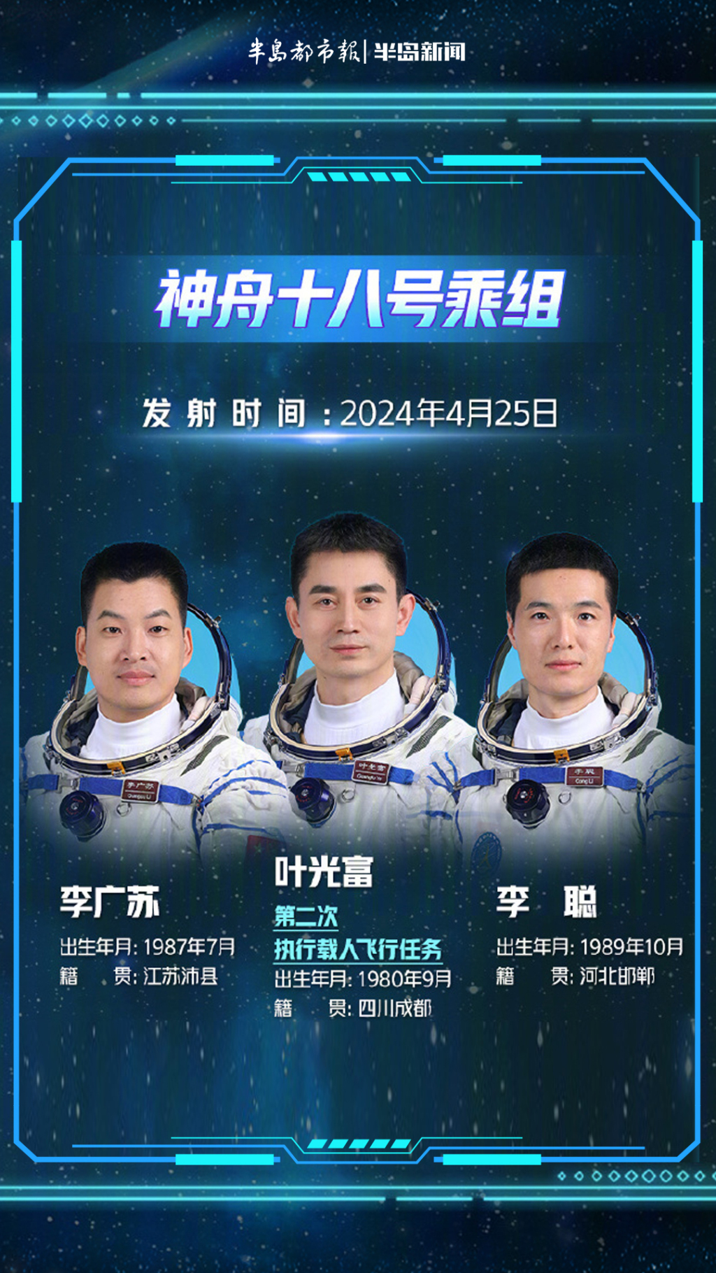 特别策划丨星辰大海，再启新程！中国航天英雄谱来了