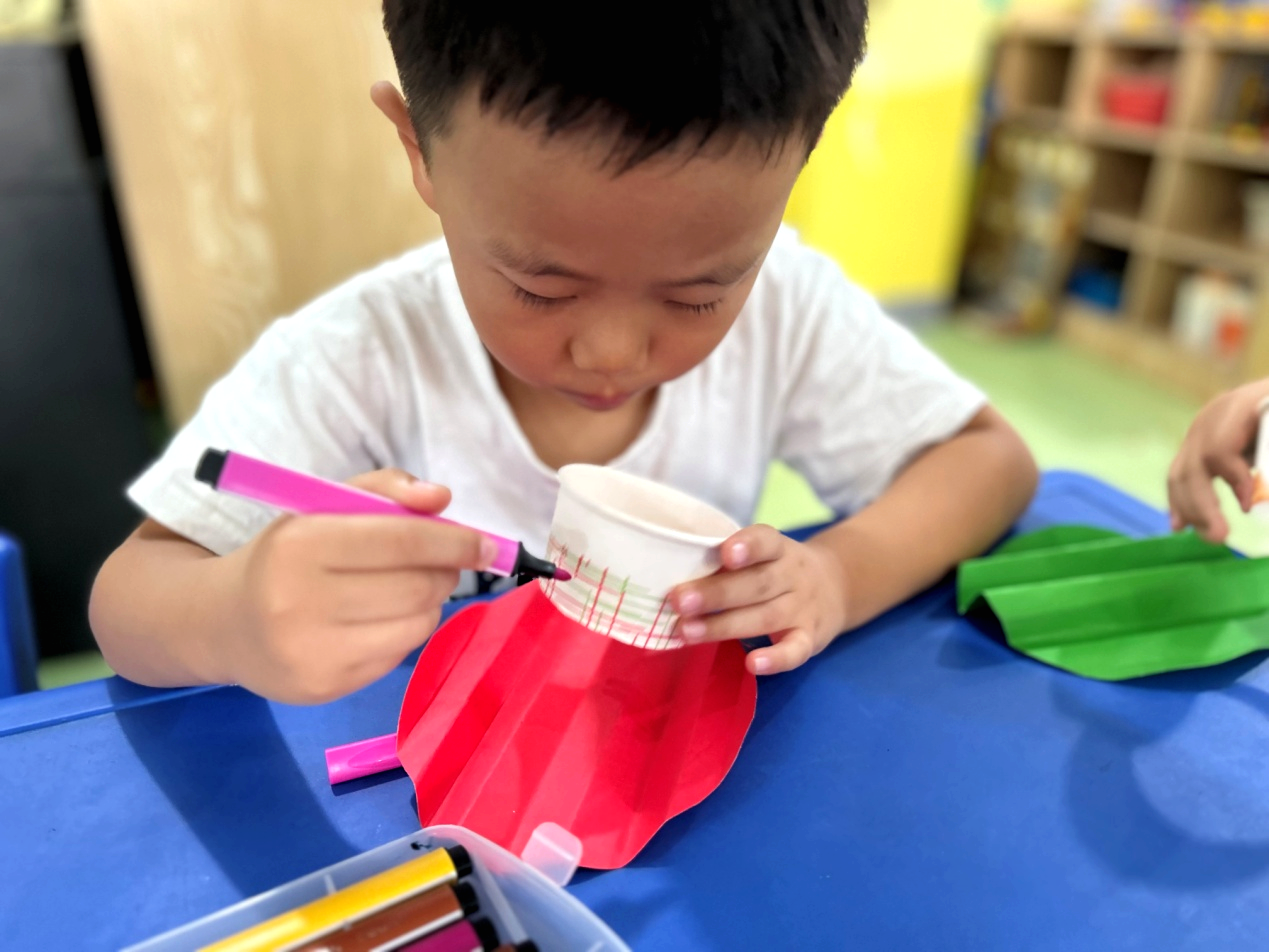 福山区清洋街道中心幼儿园举办中秋国庆双节主题活动