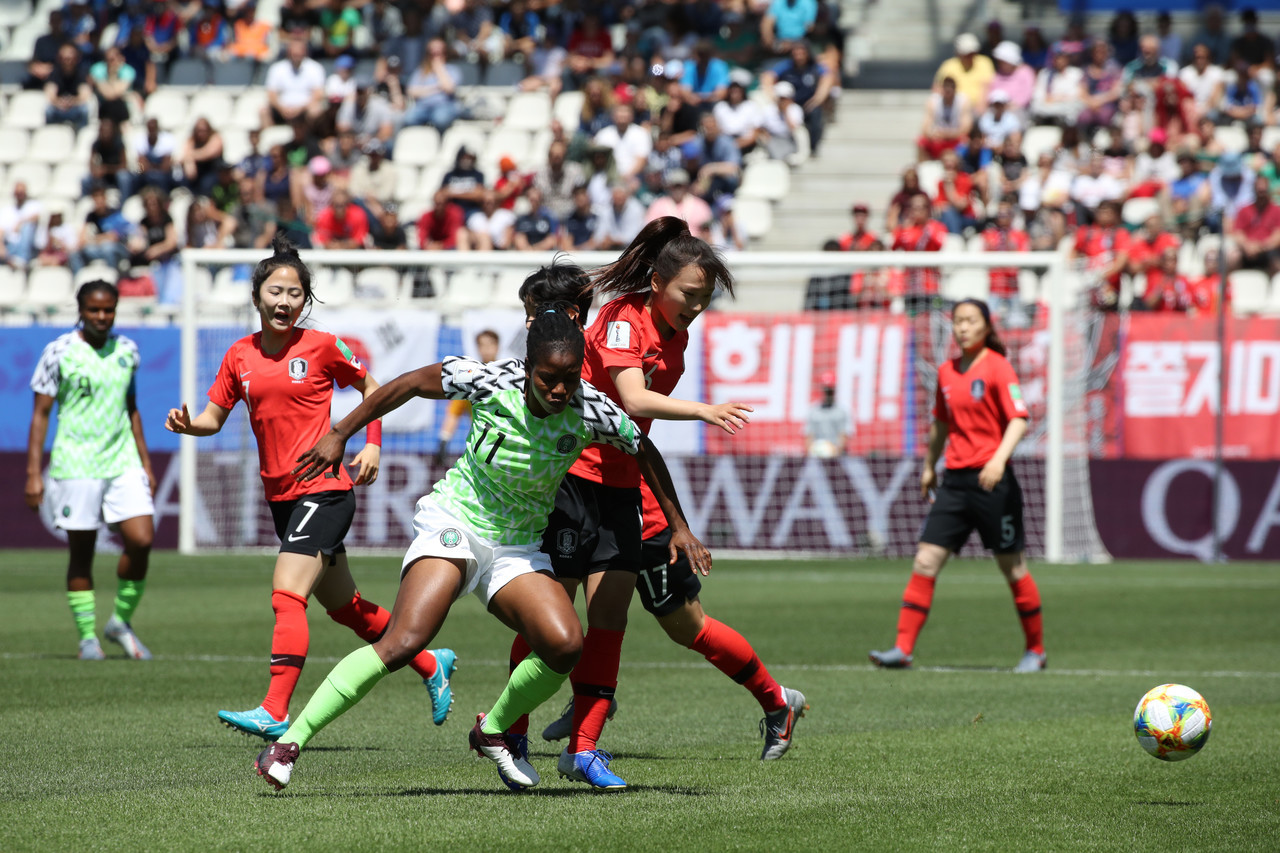 尼日利亚韩国女足世界杯(女足世界杯-A组-尼日利亚2-0韩国)