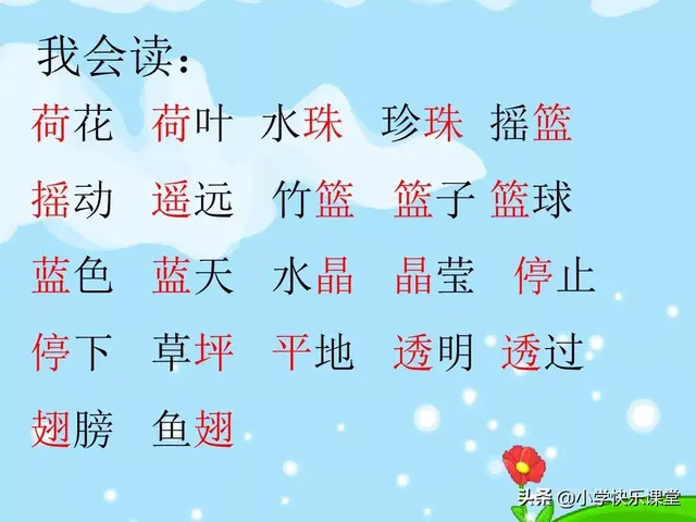 一什么荷叶一什么凉伞，荷叶是小雨的凉伞（小学部编版一年级下册语文课文13《荷叶圆圆》图文解读+知识点）