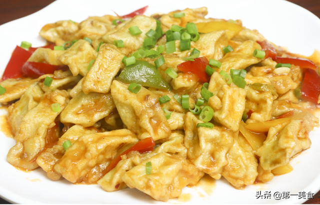 河南面糊茄子做法，色泽好看酸鲜香嫩的河南烧茄子