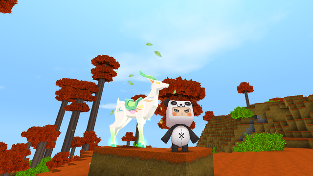 世界上有九色鹿吗，有没有九色鹿（五周年庆定制坐骑九色鹿）