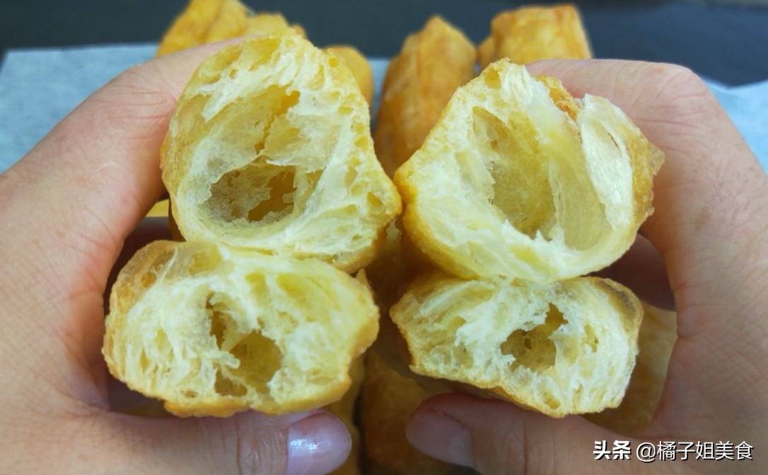 图片[8]-【油条】做法步骤图 食材简单 个个都空心-起舞食谱网