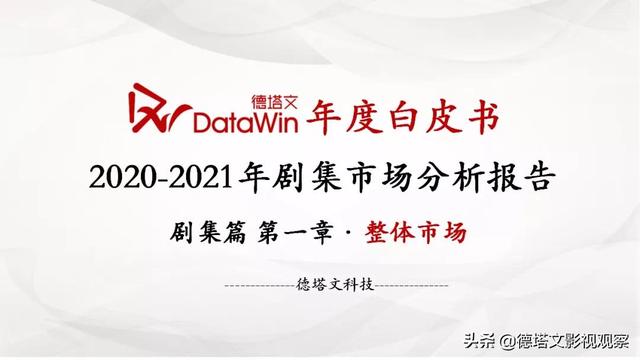 市场分析报告范文，市场分析报告（德塔文2020-2021年电视剧市场分析报告）