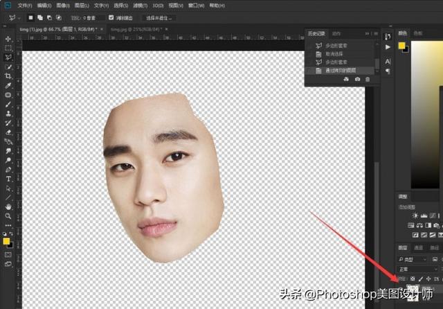 ps怎么修图人像脸部，PS图像处理-人物面部修图（ps来给人物进行换脸）