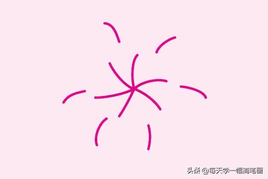 荷叶荷花简笔画，如何简笔画一朵美丽的荷花（每天学一幅简笔画--荷叶简笔画画法步骤图片大全）