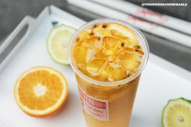 sevenbus奶茶店，seven7香港店（SEVENBUS空降国金街）