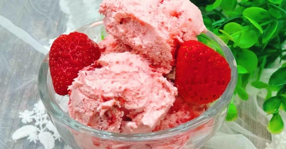 圖片[8]-【草莓冰激凌】做法步驟圖 自己做健康又實惠 比哈根達斯還好-起舞食譜網