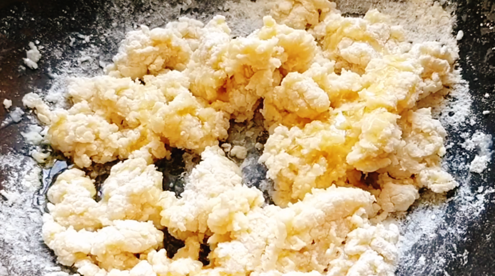 圖片[3]-【燙面白糖餡餅】做法步驟圖 出鍋孩子搶著吃 一鍋不夠-起舞食譜網