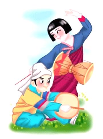 56个民族服饰图片大全，56个民族服装图片（五十六个民族精美人物服饰造型插画）