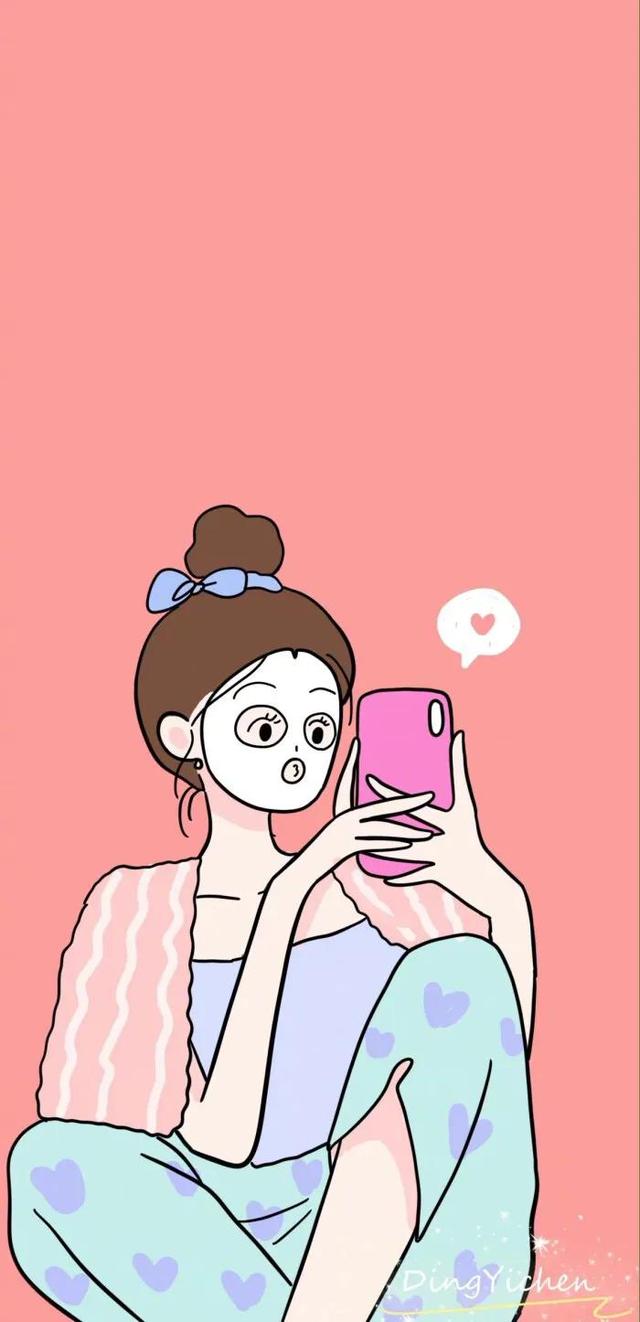 可爱少女心ins风背景图，ins风少女心图片（女孩一定要保存的ins壁纸）