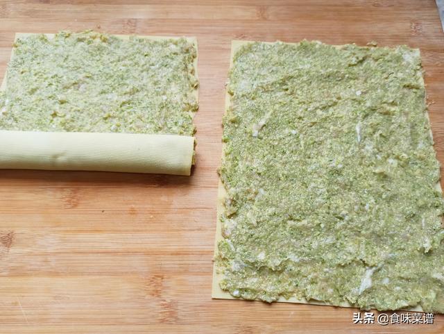 做干豆腐卷肉咋做，豆皮卷肉的家常做法