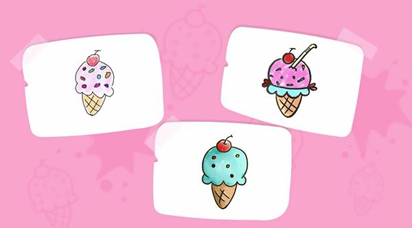 如何画冰激凌简笔画，如何画冰激凌简笔画步骤（猫小帅教你画冰淇淋：简单易学）