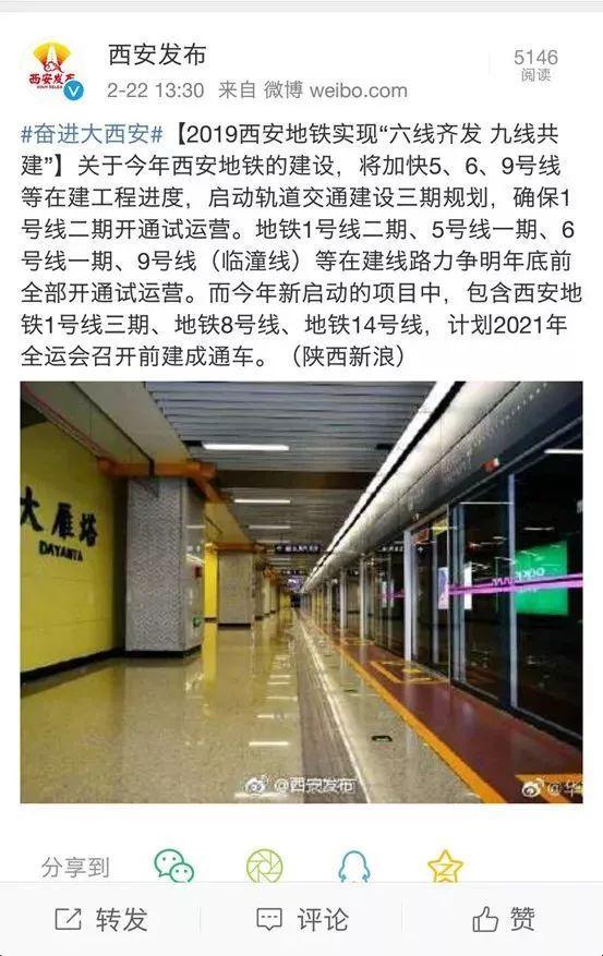 西安地铁开通线路有哪些，最全线路站点信息来了