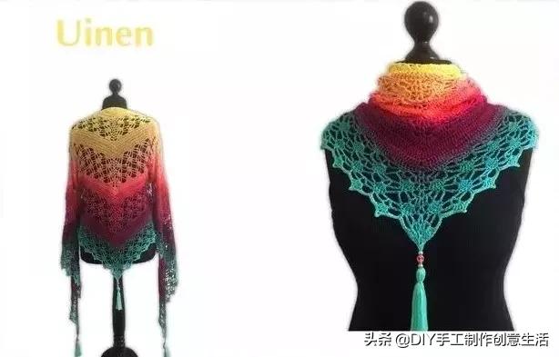 披肩的系法图解，披肩怎么系好看（在空调房使用再合适不过了）