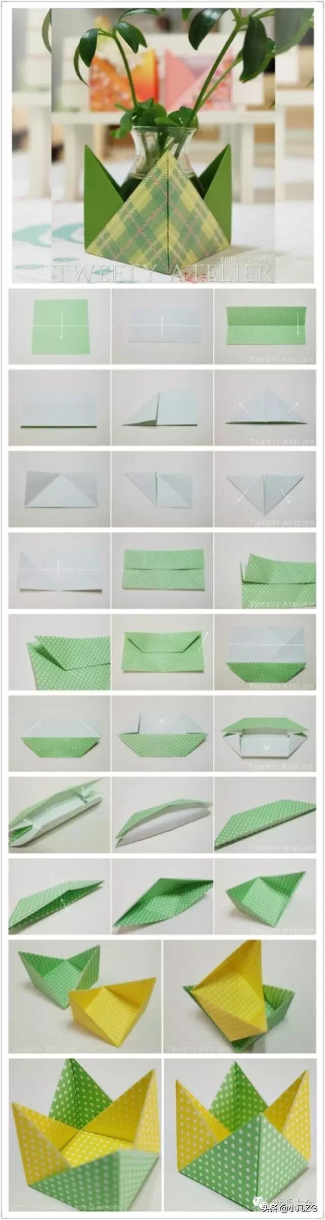 特色纸盒的折法，特色纸盒的折法视频（到哪儿都能露一手）