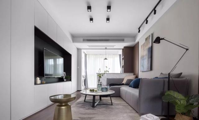 客厅阳台打通一体装修效果图，大厅阳台打通装修设计效果图（如何利用好阳台空间）