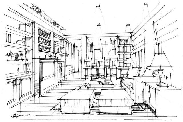 建筑画技法手绘，钢笔画手绘建筑教程