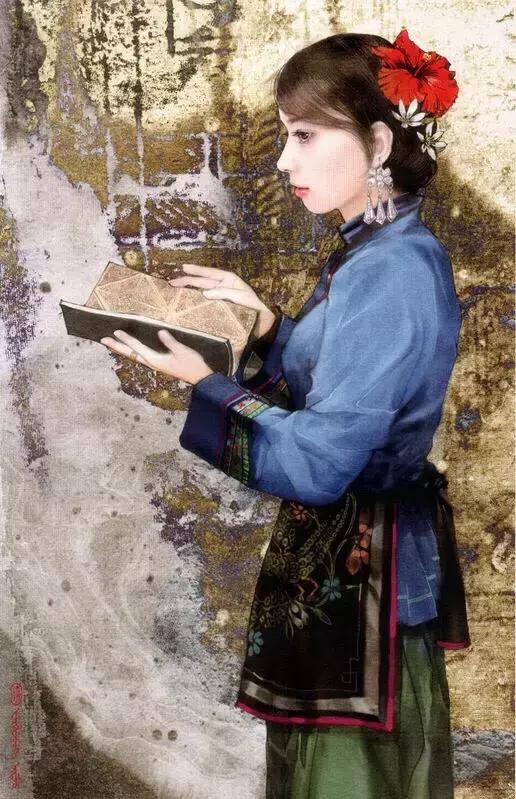 德昂族服饰，德昂族服饰特点简介（56个民族服装，唯美近图欣赏）