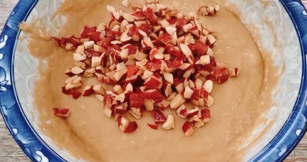 圖片[3]-【紅糖大棗發糕】做法步驟圖 半碗面2個蛋 比蛋糕還要好吃-起舞食譜網