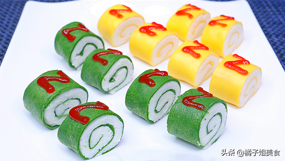 【菠菜山藥卷】做法步驟圖  大人孩子都喜歡-起舞食譜網(wǎng)