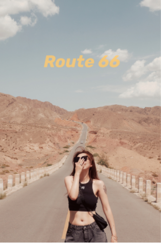 贾青整容，贾青整容前后照片对比（贾青在公路中违规拍照）