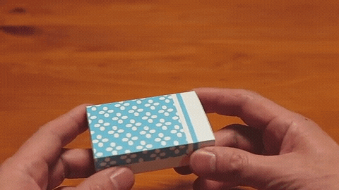 纸折隐藏小机关，怎么折简单的手账小机关（日本折纸大神把折纸玩活了）